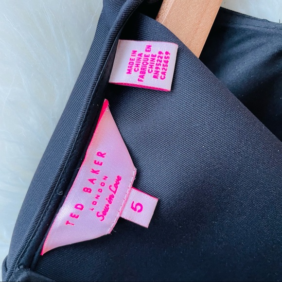 TED BAKER LONDON Vidaa Floral Fit & Flare Dress 5 - Picture 8 of 15